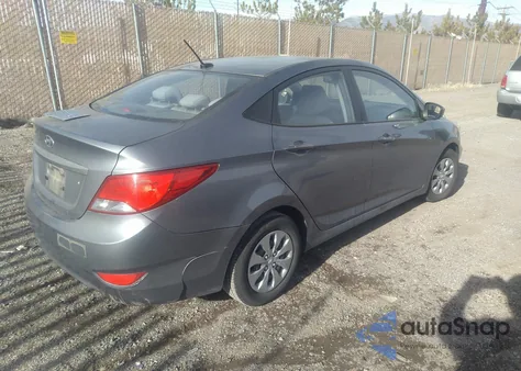 2016 Hyundai Accent Se из США, поврежденный, VIN KMHCT4AEXGU040882